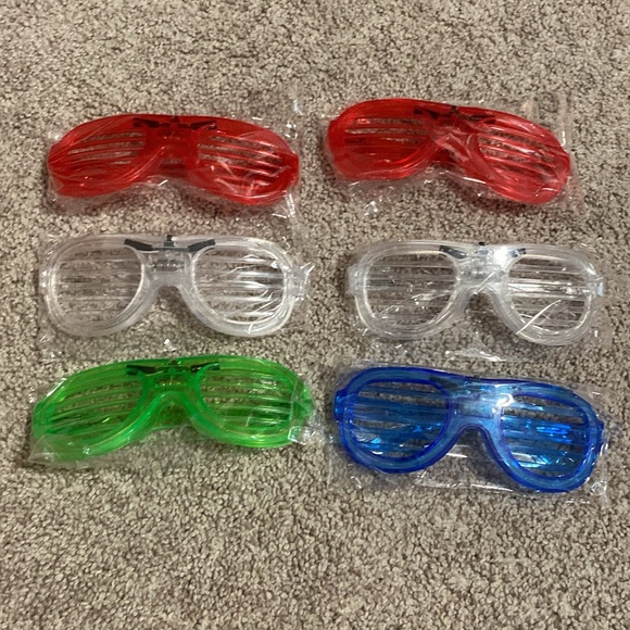 Light up Glasses LED Adult Glow in the Dark Glasses - Picture 2 of 6